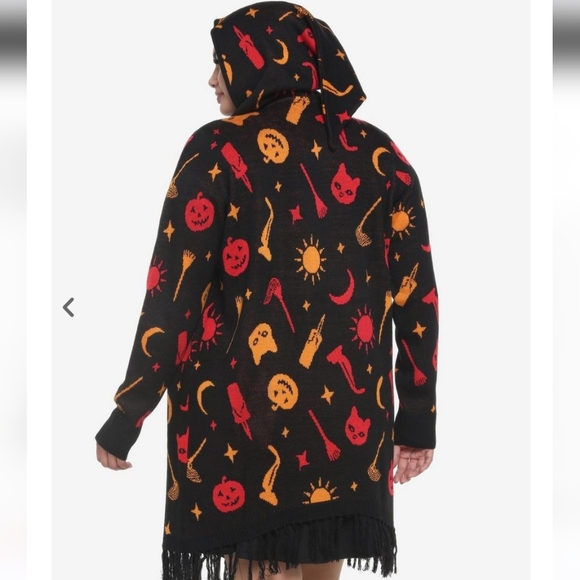 HER UNIVERSE Torrid DISNEY HOCUS POCUS DANI FRINGE CARDIGAN - Picture 5 of 7